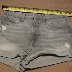 Old Navy Casual Gray Distressed Shorts